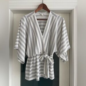 Club Monaco Wrap Top